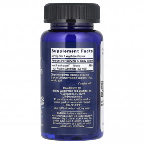 Life Extension, Iron Protein Plus, IronAid, железо плюс белок, 300 мг, 100 растительных капсул в Москве - eco-herb.ru | изображение Life Extension, Iron Protein Plus, IronAid, железо плюс белок, 300 мг, 100 растительных капсул в Москве - eco-herb.ru | фото