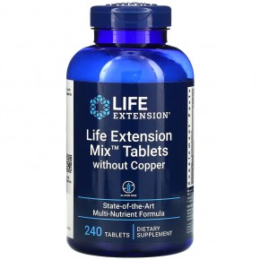 Life Extension, комплекс таблеток без меди, 240 таблеток в Москве - eco-herb.ru | фото