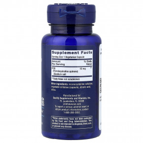 Life Extension, пирролохинолинхинон, 10 мг, 60 вегетарианских капсул в Москве - eco-herb.ru | изображение Life Extension, пирролохинолинхинон, 10 мг, 60 вегетарианских капсул в Москве - eco-herb.ru | фото