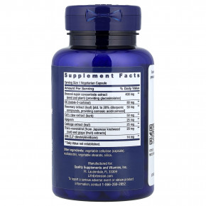 Life Extension, смесь экстрактов крестоцветных овощей с ресвератролом, 60 вегетарианских капсул в Москве - eco-herb.ru | фото