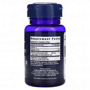 Life Extension, вегетарианская ДГК, 30 вегетарианских капсул (200 мг в каждой) в Москве - eco-herb.ru | фото