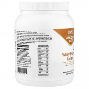 Life Extension, Wellness Code®, изолят сывороточного протеина, со вкусом ванили, 403 г (0,89 фунта) в Москве - eco-herb.ru | фото