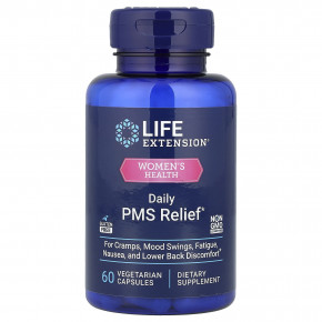 Life Extension, Women's Health, ежедневное облегчение при ПМС, 60 вегетарианских капсул в Москве - eco-herb.ru | фото