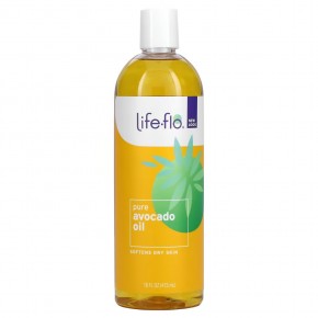 Life-flo, чистое масло авокадо, 473 мл (16 жидк. унции) в Москве - eco-herb.ru | фото