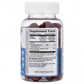 Lifeable, жевательный витамин D3 для детей, без сахара, со вкусом клубники, 25 мкг (1000 МЕ), 60 жевательных таблеток в Москве - eco-herb.ru | изображение Lifeable, жевательный витамин D3 для детей, без сахара, со вкусом клубники, 25 мкг (1000 МЕ), 60 жевательных таблеток в Москве - eco-herb.ru | фото