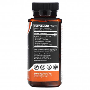 LifeSeasons, липосомальный витамин C, 60 растительных капсул (500 мг в 1 капсуле) в Москве - eco-herb.ru | фото