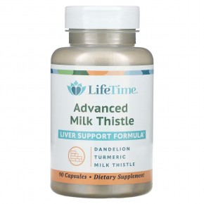 LifeTime Vitamins, Advanced Milk Thistle, 90 Capsules в Москве - eco-herb.ru | фото