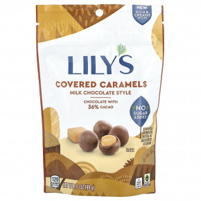 Lily's Sweets, Coated Caramels, в стиле молочного шоколада, 99 г (3,5 унции) в Москве - eco-herb.ru | фото