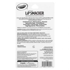 Lip Smacker, Crayola, жидкий блеск для губ, набор разных вкусов, 5 шт., 14,0 мл (0,45 жидк. унции) в Москве - eco-herb.ru | фото