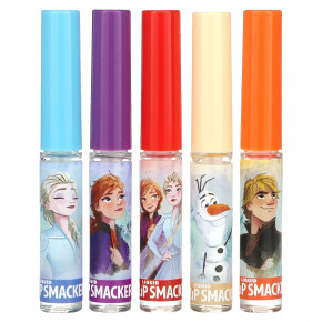 Lip Smacker, Disney, Frozen, жидкий блеск для губ, набор разных вкусов, 5 шт., 14 мл (0,45 жидк. унции) в Москве - eco-herb.ru | фото