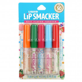 Lip Smacker, Жидкий блеск для губ, набор из 5 шт., 14 мл (0,45 жидк. унц.) в Москве - eco-herb.ru | фото