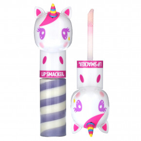 Lip Smacker, Lippy Pals Gloss, Unicorn, глазурь с единорогом, 8,4 мл (0,28 жидк. унц.) - описание