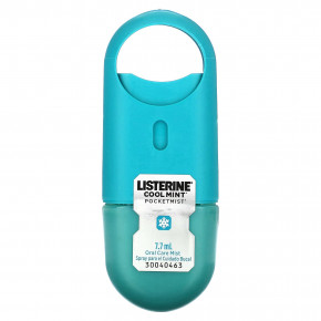 Listerine, Карманный спрей, холодная мята, 140 спреев, 7,7 мл (Товар снят с продажи) в Москве - eco-herb.ru | фото