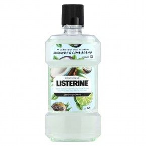 Listerine, Mouthwash, Limited Edition, Coconut & Lime Blend, 1.05 pt (500 ml) в Москве - eco-herb.ru | фото