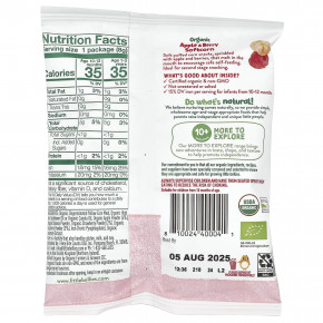 Little Bellies, Органическое яблоко и ягоды, мягкая кукуруза, от 10 месяцев, 18 пакетиков по 8 г (0,28 унции) в Москве - eco-herb.ru | фото