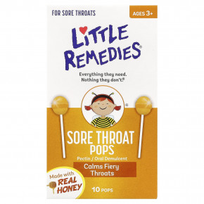 Little Remedies, леденцы от боли в горле, для детей от 3 лет, натуральный мед, 10 леденцов (Товар снят с продажи) в Москве - eco-herb.ru | изображение Little Remedies, леденцы от боли в горле, для детей от 3 лет, натуральный мед, 10 леденцов (Товар снят с продажи) в Москве - eco-herb.ru | фото