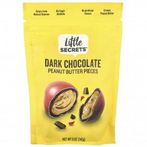 Little Secrets, Кусочки арахисовой пасты, темный шоколад, 142 г (5 унций) в Москве - eco-herb.ru | изображение Little Secrets, Кусочки арахисовой пасты, темный шоколад, 142 г (5 унций) в Москве - eco-herb.ru | фото
