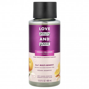 Love Beauty and Planet, Мультифункциональный веганский шампунь 5 в 1, веганский кератин и загар мандарин, 400 мл (13,5 жидк. Унции) в Москве - eco-herb.ru | фото