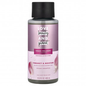 Love Beauty and Planet, веганский шампунь, с коллагеном и комплексом, для окрашенных волос, масло мурумуру и роза, 400 мл (13,5 жидк. унции) - подробнее Love Beauty and Planet, веганский шампунь, с коллагеном и комплексом, для окрашенных волос, масло мурумуру и роза, 400 мл (13,5 жидк. унции) - описание