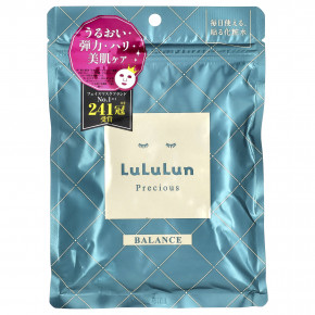 Lululun, Precious Balance, Beauty Sheet Mask, зеленая 4KS, 7 шт., 108 мл (3,65 жидк. унц.) в Москве - eco-herb.ru | фото