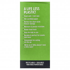 Lunchskins, бумажные пакеты для снеков, апельсин, 50 шт. в Москве - eco-herb.ru | изображение Lunchskins, бумажные пакеты для снеков, апельсин, 50 шт. в Москве - eco-herb.ru | фото