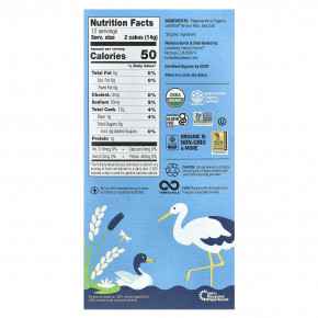 Lundberg, Органические тонкие пирожные из коричневого риса, с легкой солью, 168 г (6 унций) в Москве - eco-herb.ru | фото