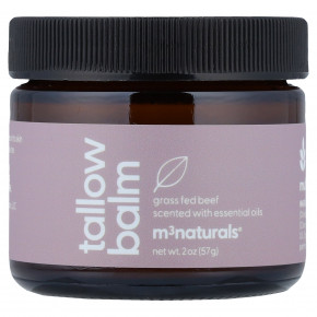 M3, бальзам с жиром, ароматизированный эфирными маслами, 57 г (2 унции) - описание | фото