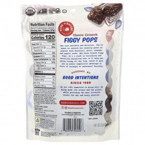 Made in Nature, Figgy Pops™, кранч с шоколадом, 119 г (4,2 унции) в Москве - eco-herb.ru | фото