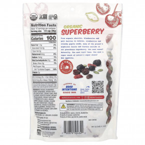 Made in Nature, Organic Superberry, клюква, изюм, вишня, семена пептии, голубика и ягоды годжи, 284 г (10 унций) в Москве - eco-herb.ru | фото