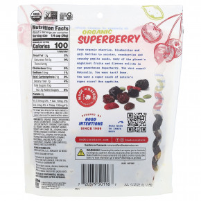 Made in Nature, органический суперягода, клюква, изюм, вишня, семена тыквы, голубика и ягоды годжи, 142 г (5 унций) в Москве - eco-herb.ru | фото