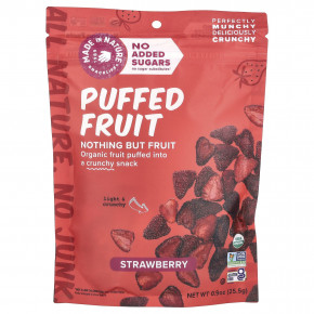 Made in Nature, Воздушные фрукты, клубника, 25,5 г (0,9 унции) - подробнее Made in Nature, Воздушные фрукты, клубника, 25,5 г (0,9 унции) - описание