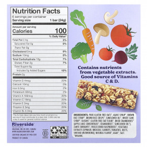 MadeGood, Батончики мюсли, ягодное ассорти, 6 батончиков, по 24 г (0,85 унции) в Москве - eco-herb.ru | изображение MadeGood, Батончики мюсли, ягодное ассорти, 6 батончиков, по 24 г (0,85 унции) в Москве - eco-herb.ru | фото