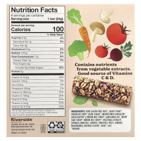 MadeGood, Батончики мюсли, шоколадная крошка, 6 батончиков, по 24 г (0,85 унции) в Москве - eco-herb.ru | фото
