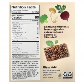 MadeGood, Crispy Squares, шоколадная крошка, 6 батончиков по 22 г (0,78 унции) в Москве - eco-herb.ru | изображение MadeGood, Crispy Squares, шоколадная крошка, 6 батончиков по 22 г (0,78 унции) в Москве - eco-herb.ru | фото