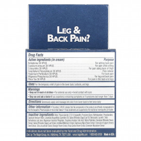 MagniLife, Обезболивающий крем для ног и спины, 113 г (4 унции) в Москве - eco-herb.ru | изображение MagniLife, Обезболивающий крем для ног и спины, 113 г (4 унции) в Москве - eco-herb.ru | фото