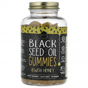 Maju Superfoods, масло черного тмина, жевательные таблетки, 90 жевательных таблеток (250 мг в 1 жевательной таблетке) - описание | фото