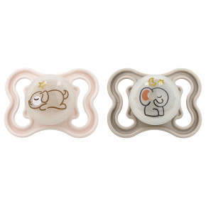 MAM, Supreme Night, ночная пустышка, для детей 0–6 месяцев, розовая и серая, 2 шт. в Москве - eco-herb.ru | изображение MAM, Supreme Night, ночная пустышка, для детей 0–6 месяцев, розовая и серая, 2 шт. в Москве - eco-herb.ru | фото