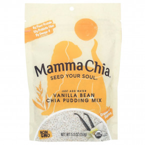 Mamma Chia, Смесь для пудинга с чиа, ваниль, 150 г (5,3 унции) (Товар снят с продажи) в Москве - eco-herb.ru | фото