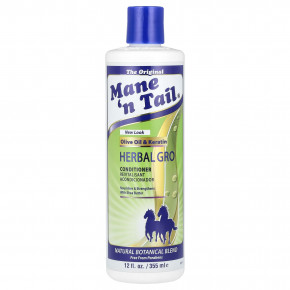 Mane 'n Tail, Herbal Gro Conditioner, оливковое масло и кератин, 355 мл (12 жидк. унц.) (Товар снят с продажи) в Москве - eco-herb.ru | фото