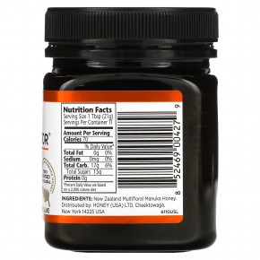 Manuka Doctor, мед манука из разнотравья, MGO 45+, 250 г (8,75 унции) в Москве - eco-herb.ru | фото