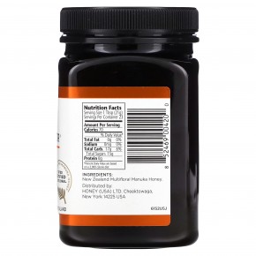 Manuka Doctor, Многоцветковый мед манука, MGO 45+, 500 г (1,1 фунта) в Москве - eco-herb.ru | фото