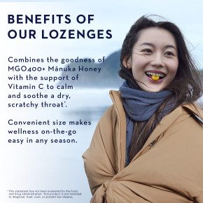 Manuka Health, Леденцы с медом Manuka, натуральная черная смородина, MGO 400+, 58 леденцов в Москве - eco-herb.ru | изображение Manuka Health, Леденцы с медом Manuka, натуральная черная смородина, MGO 400+, 58 леденцов в Москве - eco-herb.ru | фото