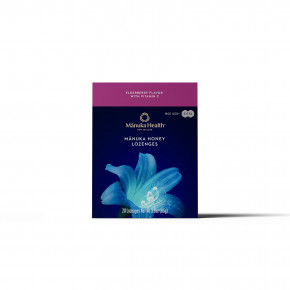 Manuka Health, леденцы с медом манука, со вкусом бузины, MGO 600+, 20 леденцов в Москве - eco-herb.ru | фото