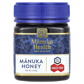 Manuka Health, Мед манука, UMF 18+, MGO700 +, 250 г (8,8 унции) в Москве - eco-herb.ru | фото