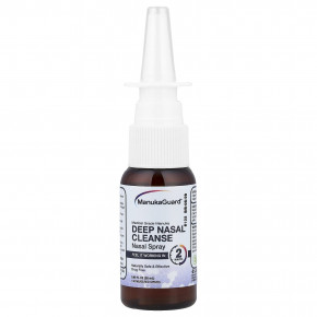 ManukaGuard, Medical Grade Manuka, спрей для глубокого очищения носа, 20 мл (0,65 жидк. унции) - описание | фото