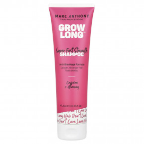Marc Anthony, Grow Long ™, сверхбыстродействующий шампунь, кофеин и женьшень, 250 мл (8,45 жидк. унц.) - описание | фото