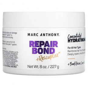 Marc Anthony, Repair Bond + Rescuplex, Concentrated Hydrating Hair Mask, 8 oz (227 g) в Москве - eco-herb.ru | фото