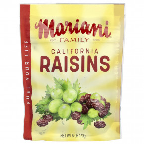 Mariani Dried Fruit, Изюм California, 170 г (6 унций) в Москве - eco-herb.ru | фото