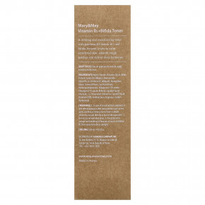 Mary & May, тонер с витамином B5 и бифидобактериями, 120 мл (4,05 жидк. унции) в Москве - eco-herb.ru | фото