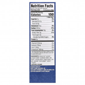 Mary's Gone Crackers, органические крекеры из суперсемена, классические, 113 г (4 унции) в Москве - eco-herb.ru | изображение Mary's Gone Crackers, органические крекеры из суперсемена, классические, 113 г (4 унции) в Москве - eco-herb.ru | фото